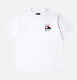 EDWIN T-shirts<Sunset On Mt Fuji Tee White
