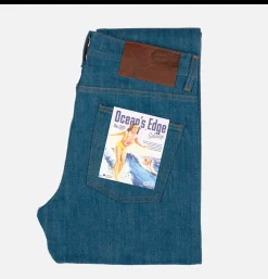 NAKED & FAMOUS Jeans<Super Guy Oceans Edge Selvedge