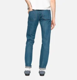 NAKED & FAMOUS Jeans<Super Guy Oceans Edge Selvedge
