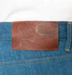 NAKED & FAMOUS Jeans<Super Guy Oceans Edge Selvedge