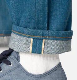 NAKED & FAMOUS Jeans<Super Guy Oceans Edge Selvedge