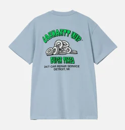 CARHARTT WIP T-shirts<Super Tired T-shirt Dusty Ice