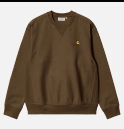 CARHARTT WIP Sweats & Polaires<Sweat American Script Lumber