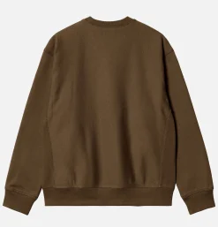 CARHARTT WIP Sweats & Polaires<Sweat American Script Lumber