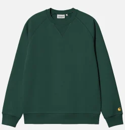 CARHARTT WIP Sweats & Polaires<Sweat Chase Discovery Green