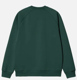 CARHARTT WIP Sweats & Polaires<Sweat Chase Discovery Green