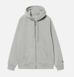 CARHARTT WIP Sweats & Polaires<Sweat Hooded Chase Grey Heath