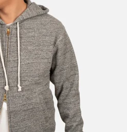 JACKMAN Sweats & Polaires<Sweat Parka Charcoal