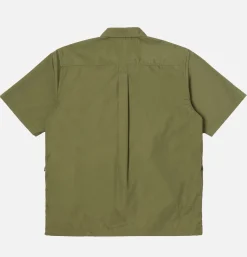UNIVERSAL WORKS Chemises<Tech Overshirt Olive