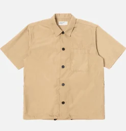 UNIVERSAL WORKS Chemises<Tech Overshirt Sand