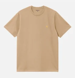 CARHARTT WIP T-shirts<Tee shirt Chase Shirt Sable