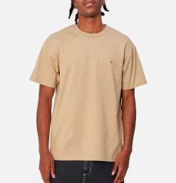 CARHARTT WIP T-shirts<Tee shirt Chase Shirt Sable