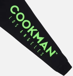 COOKMAN T-shirts<Tee Shirt Long Sleeve Pizza Noir