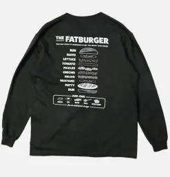 COOKMAN T-shirts<Tee Shirt Long Sleeves Fat Black