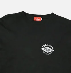 COOKMAN T-shirts<Tee Shirt Long Sleeves Fat Black