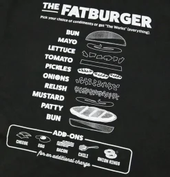 COOKMAN T-shirts<Tee Shirt Long Sleeves Fat Black