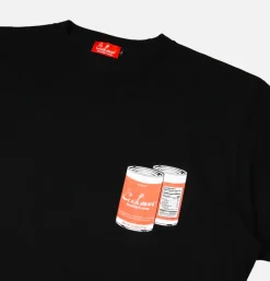 COOKMAN T-shirts<Tee Shirt Nutrition Facts Black