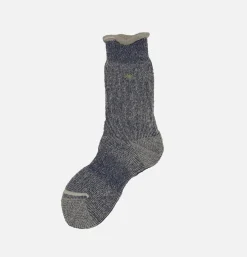 Homme ANONYMOUS ISM Chaussettes<Thick Pile Crew Socks Ink Blue
