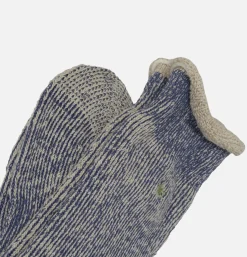 Homme ANONYMOUS ISM Chaussettes<Thick Pile Crew Socks Ink Blue