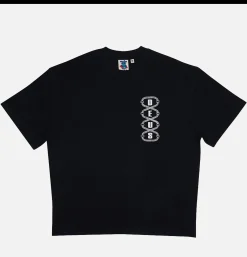 DEUS T-shirts<Thread Tee Black