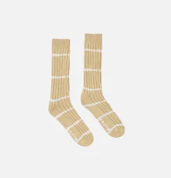 Homme UNIVERSAL WORKS Chaussettes<Tie Die Socks Dark Sand