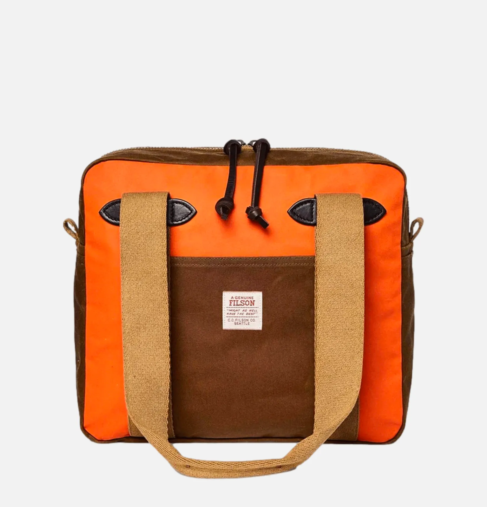 FILSON Tote-bags<Tincloth Zipper Tote Tan