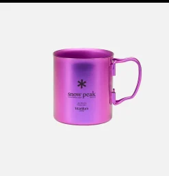 SNOW PEAK Maison|Outdoor<Titanium Single 450 Cup Purple