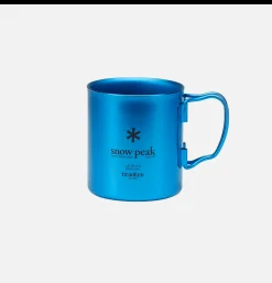 SNOW PEAK Outdoor|Maison<Titanium Single Cup 450 Blue