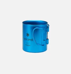 SNOW PEAK Outdoor|Maison<Titanium Single Cup 450 Blue