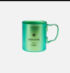 SNOW PEAK Maison|Outdoor<Titanium Single Cup 450 Green