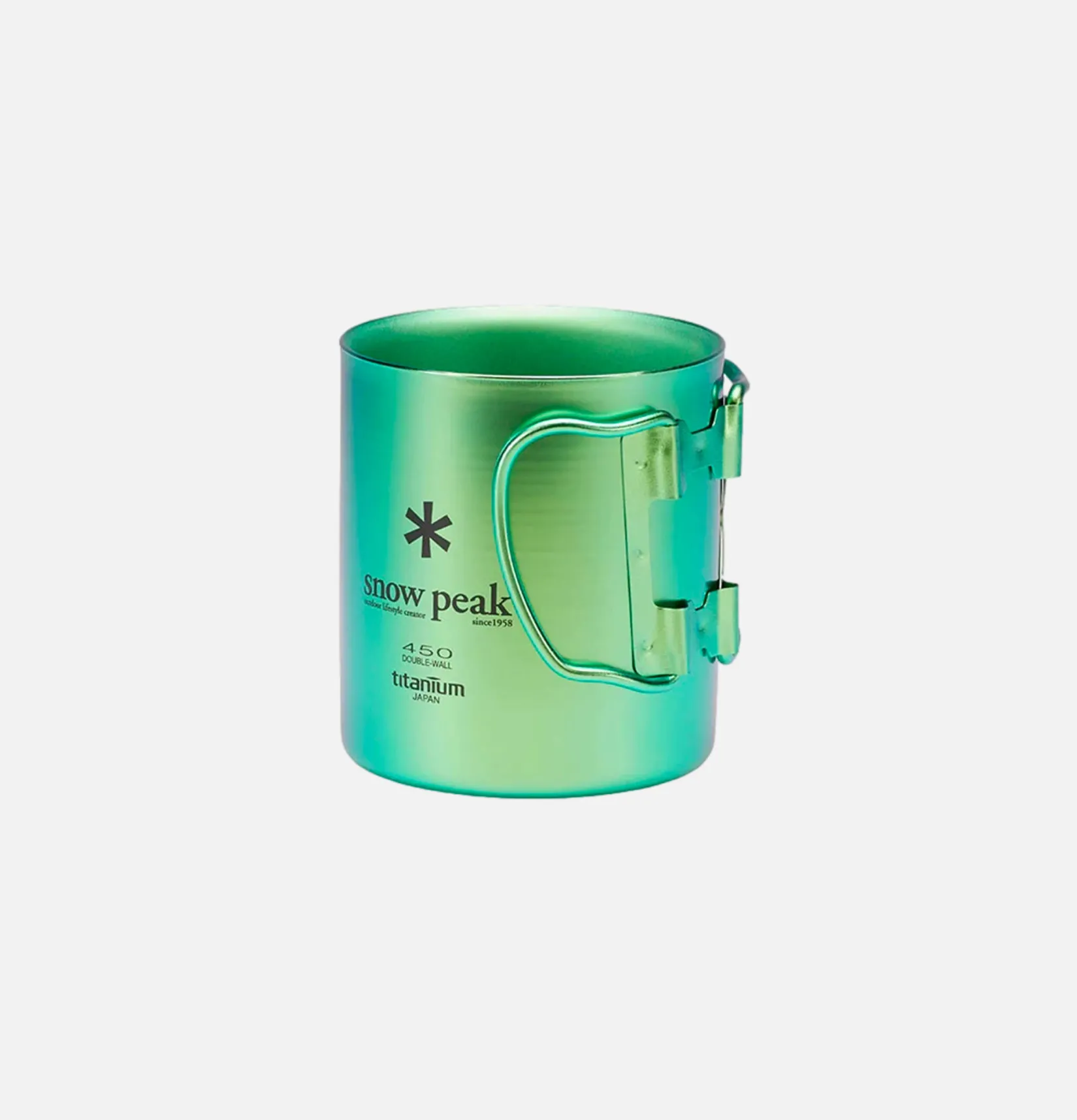 SNOW PEAK Maison|Outdoor<Titanium Single Cup 450 Green