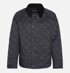 BARBOUR Vestes<Transport Quilted Jacket Black