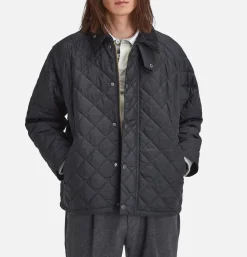 BARBOUR Vestes<Transport Quilted Jacket Black