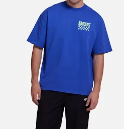 DEUS T-shirts<Trip Tee  Blue