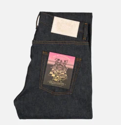 NAKED & FAMOUS Jeans<True Guy Dia De Los Muertos Indigo