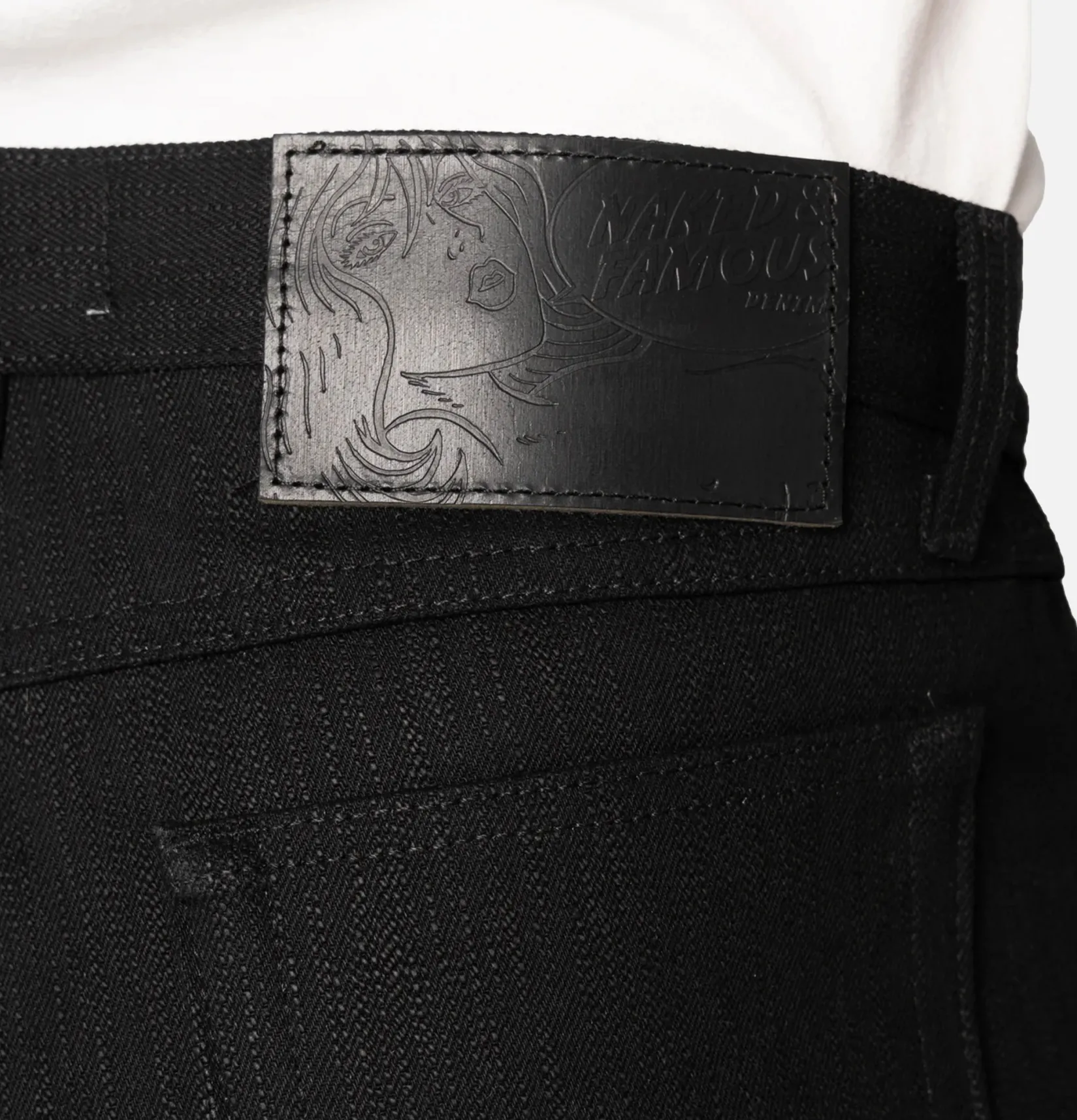 NAKED & FAMOUS Jeans<True Guy Shinigami Black