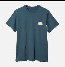 SNOW PEAK T-shirts<T-shirt Alpha Breeze Blue