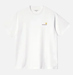 CARHARTT WIP T-shirts<T-shirt American Script White