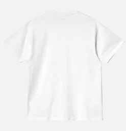 CARHARTT WIP T-shirts<T-shirt American Script White