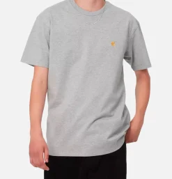 CARHARTT WIP T-shirts<T-shirt Chase Grey