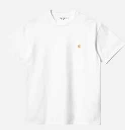 CARHARTT WIP T-shirts<T-shirt Chase White