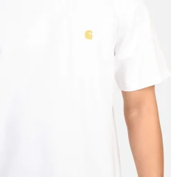 CARHARTT WIP T-shirts<T-shirt Chase White