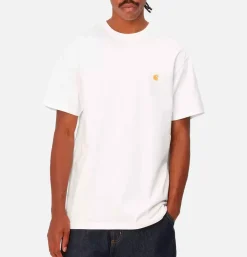 CARHARTT WIP T-shirts<T-shirt Chase White