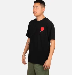 EDWIN T-shirts<T-shirt Japanese Sun Black