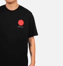 EDWIN T-shirts<T-shirt Japanese Sun Black