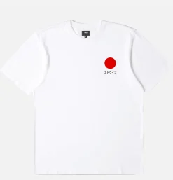 EDWIN T-shirts<T-Shirt Japanese Sun White