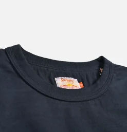 SUNRAY T-shirts<T-shirt Makaha SS Graphite Blue