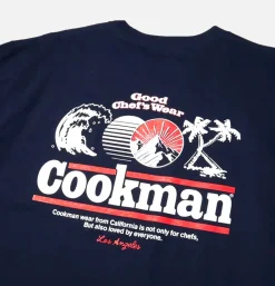 COOKMAN T-shirts<T-shirt Wind Navy