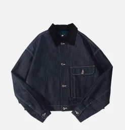 STANDARD TYPES Vestes<Type1 Corduroy Jacket Indigo
