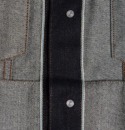UNBRANDED BRAND Vestes<UB901 14.5oz Indigo Selvedge Jacket